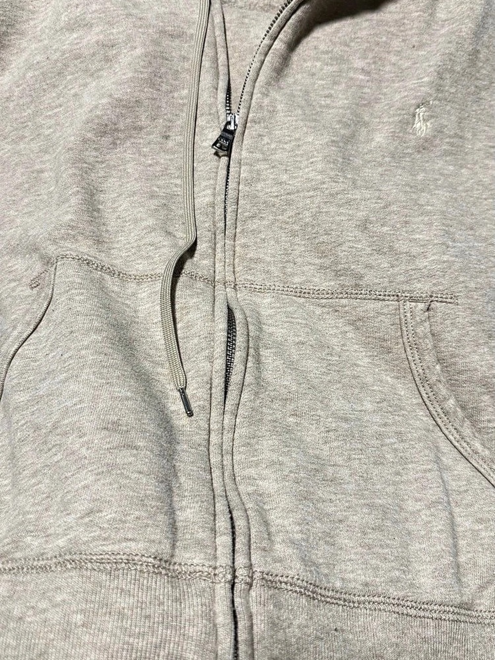 Polo Ralph Lauren Fleece Full-Zip Hoodie in Gray
